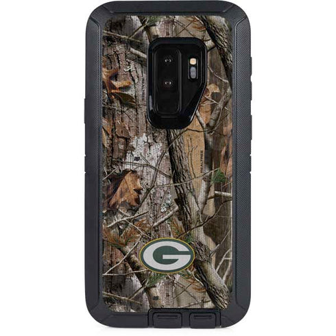 NFL Green Bay Packers Realtree AP Camo Otterbox Defender Galaxy Skin